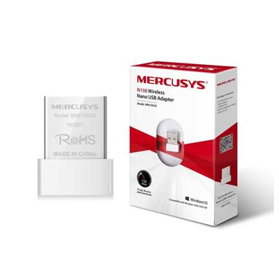 ADAPTADOR USB WIFI MERCUSYS N150 NANO MW150US