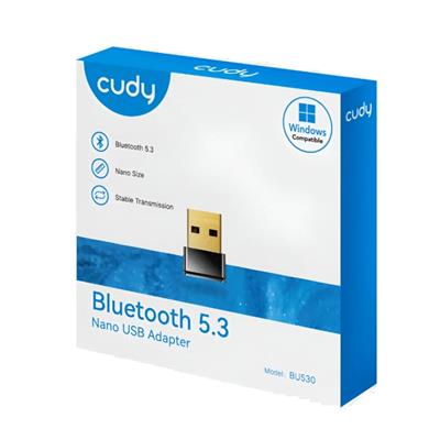 ADAPTADOR USB BLUETOOTH 5.3 CUDY BU530