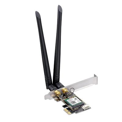 PLACA PCI-E WIFI CUDY WE1300 2 ANTENAS DUAL BAND 867MBPS