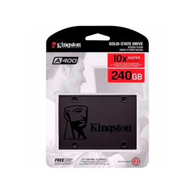 DISCO SOLIDO SSD 240GB KINGSTON A400  PLUS 10X FASTER