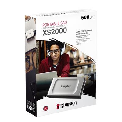 DISCO SOLIDO EXTERNO SSD KINGSTON 500GB XS2000