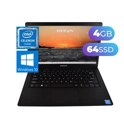 NOTEBOOK KELYX KL3350 CELERON 3350 - 4GB - 64GB eMMC - 14,1