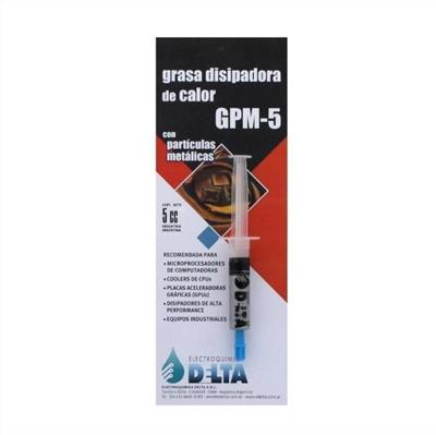 GRASA SILICONADA DELTA  METALIZADA GPM-5