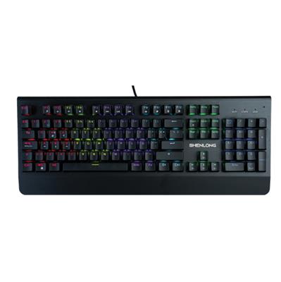 TECLADO SHELONG MECANICO MK9600SB SWITCH BLUE - RAINBOW