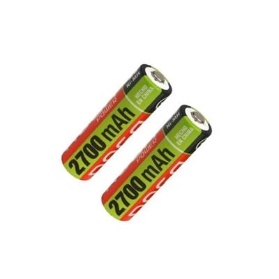 PILAS RECARGABLES NOGA AA 2700 X 2 UNID