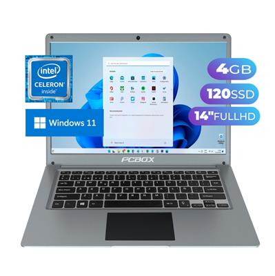 CLOUDBOOK PCBOX INTEL CELERON N4020 - 4GB - SSD 128GB - 14.1