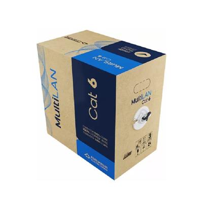 BOBINA CABLE DE RED UTP CAT6 GIGALAN FURUKAWA 305M GRIS