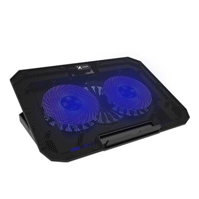 SOPORTE BASE NOTEBOOK XTECH COOLER X 2 - AJUSTABLE 15.6