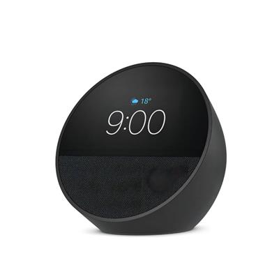 PARLANTE INTELIGENTE ALEXA AMAZON ECHO SPOT BLACK