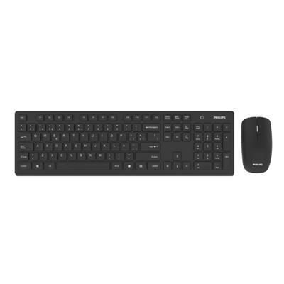 KIT TECLADO Y MOUSE PHILIPS C602 BLACK WIRELESS ESPAÑOL