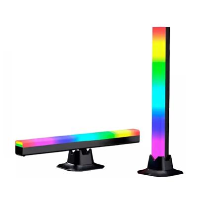LUCES LED AMBIENTACION GLOBAL RGB 42CM x 02 + BLUETOOTH + CONTROL REMOTO