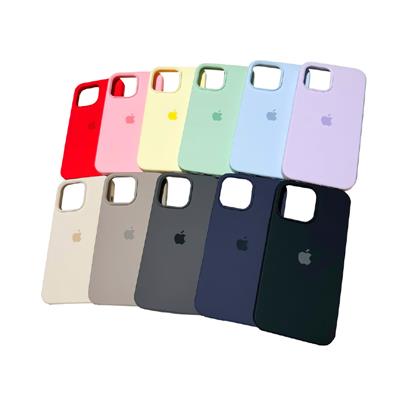 FUNDA DE SILICONA PREMIUM IPHONE 13