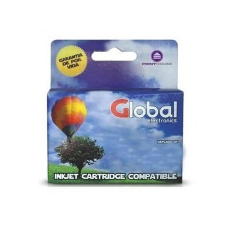 CARTUCHO GLOBAL HP 675 NEGRO 18ML -